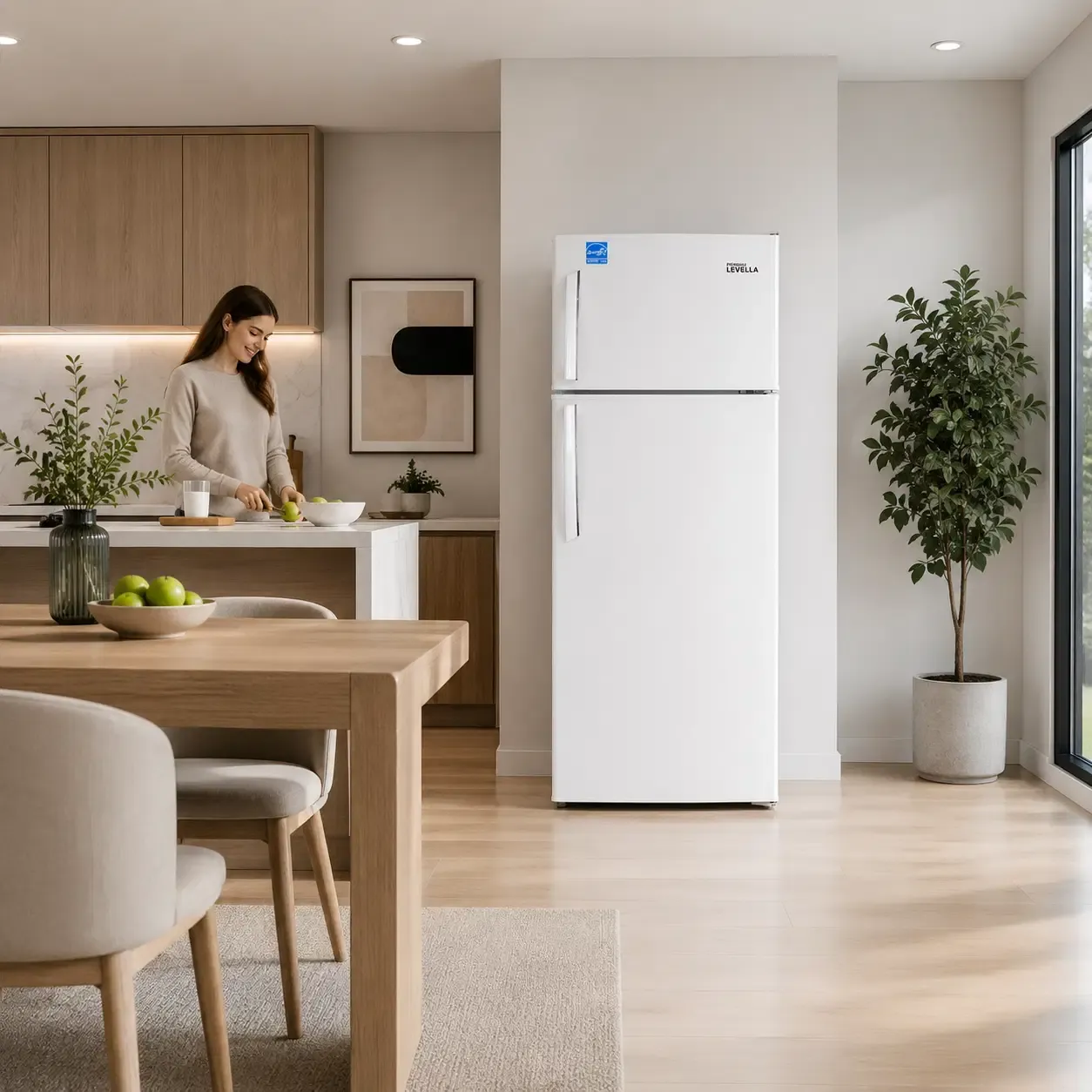 PREMIUM LEVELLA 7.3 CuFt Top-Mount Refrigerator