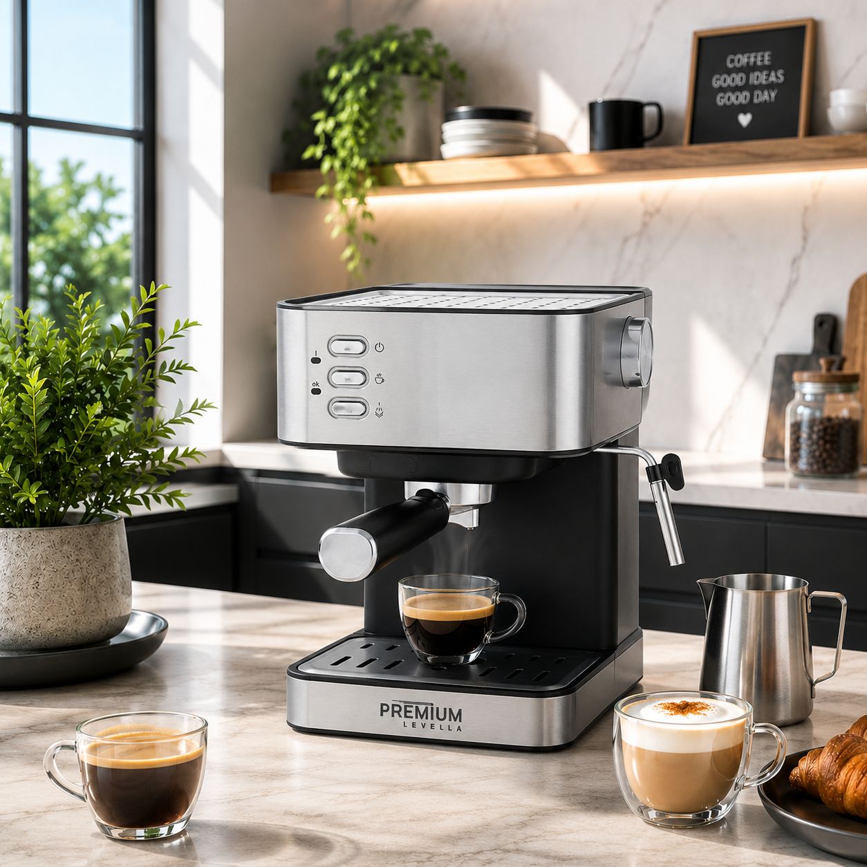Premium Levella 7-Cup Coffee Maker