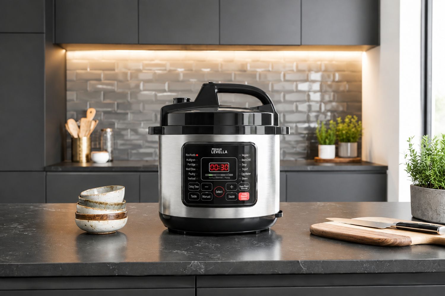 Premium Levella  Electric Pressure Cooker 6 L