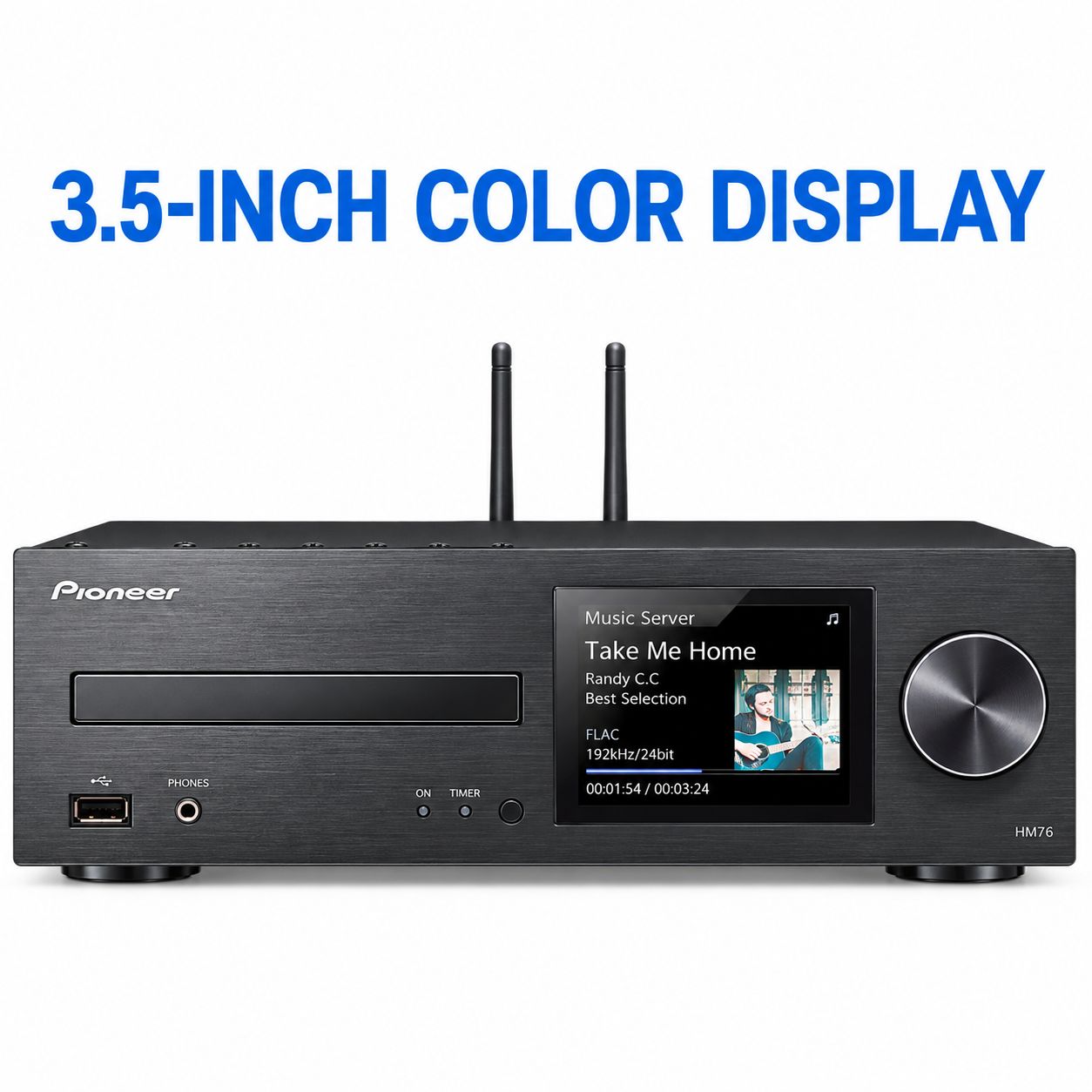 PIONEER 100W Audio System Black