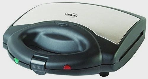 PREMIUM LEVELLA 2-Slice Deluxe Sandwich Maker with Waffle and Grill Plates