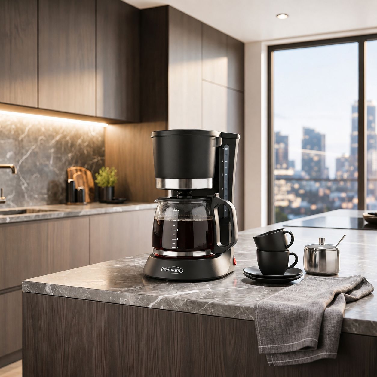 Premium Levella 10-Cup Coffee Maker