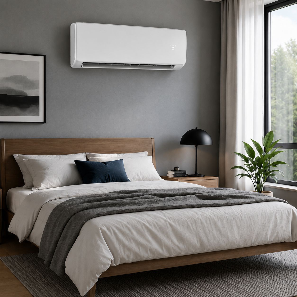 Premium 12,000 BTU Air Conditioner Mini Split 17 SEER Inverter AC Ductless Only Cold 110V  PIA121710