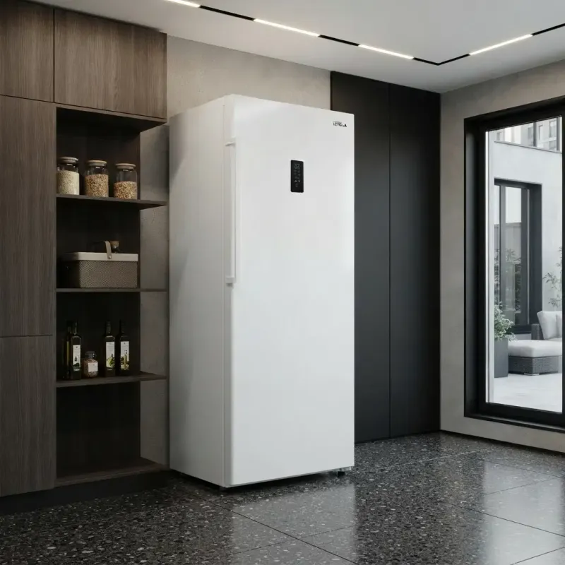 PREMIUM LEVELLA 14 CuFt Frost Free Upright Freezer White