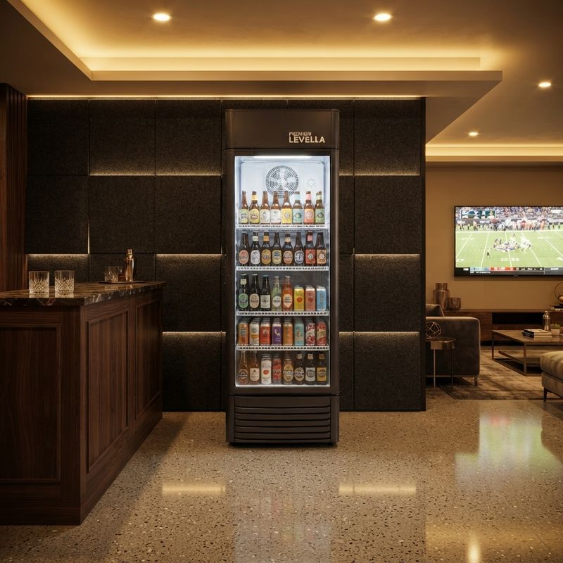Premium Levella 15 CuFt Single Door Beverage Display