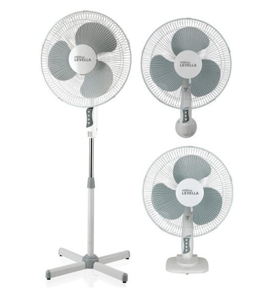 PREMIUM LEVELLA 16″ 3 in 1 Standing Fan