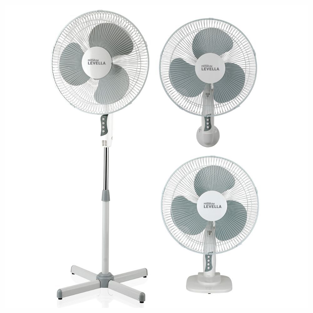 Premium Levella 16″ 3 in 1 Standing Fan