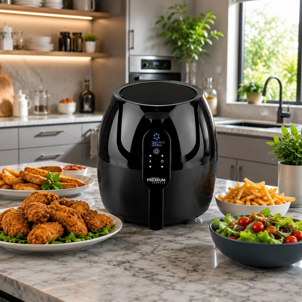 Premium Levella Air Fryer 5.8 QT
