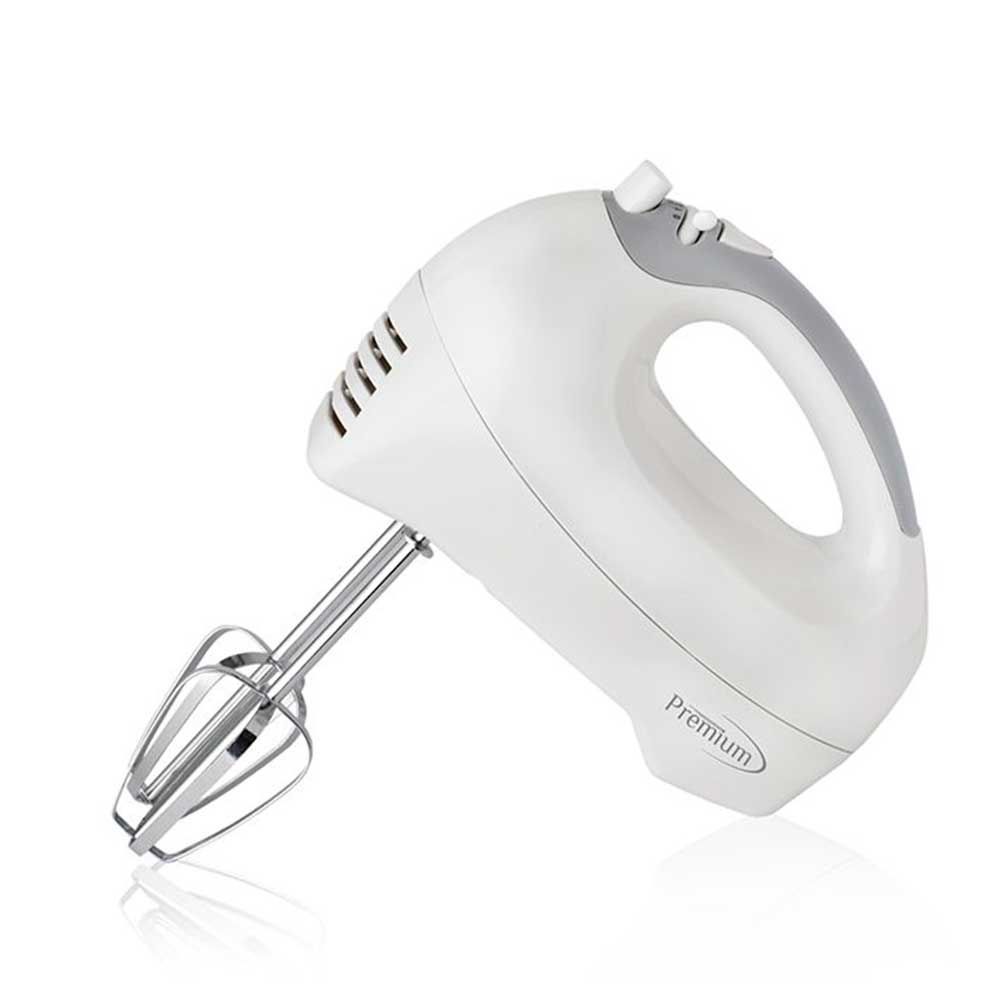 Premium Levella Hand Mixer 5 Speeds 150W, Color: white