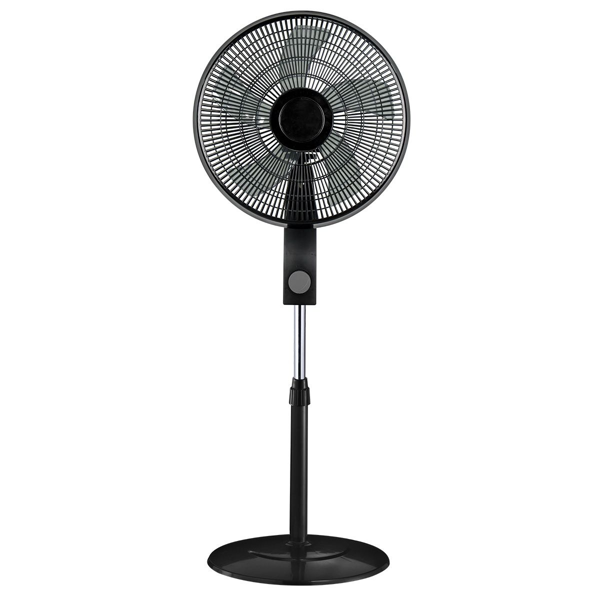 PREMIUM LEVELLA 16" 3-Speed Standing Fan in Black