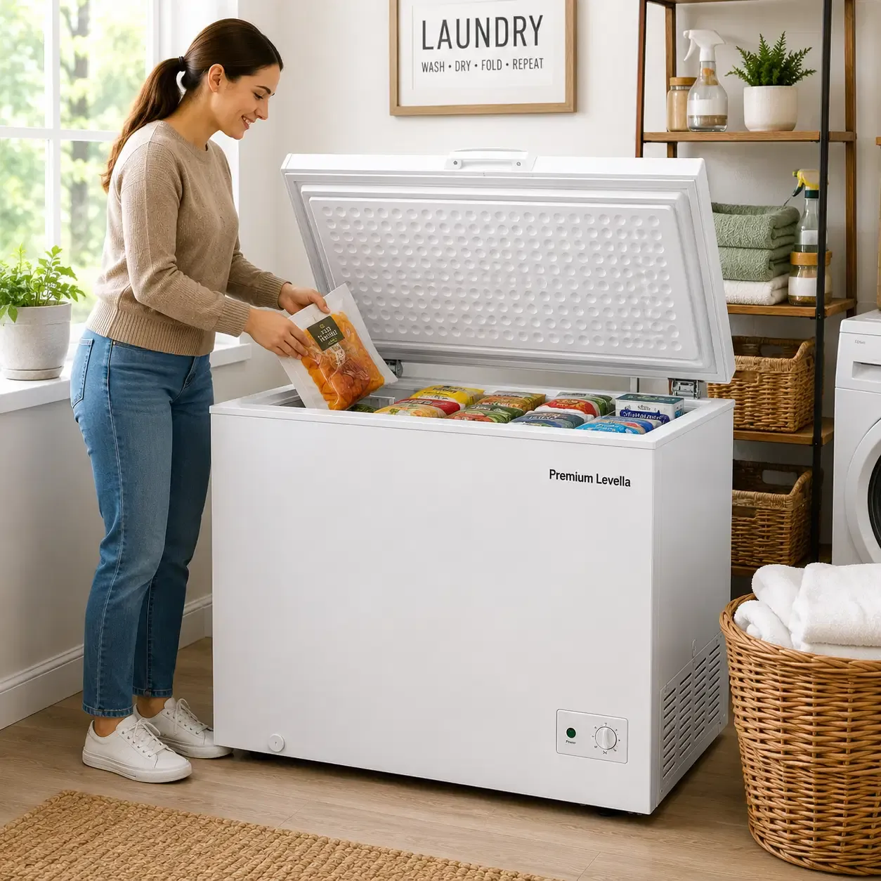 PREMIUM LEVELLA 7.0 CuFt Chest Freezer