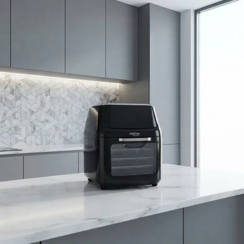 Premium Levella 16.9 Qt Digital Air Fryer with 10 Cooking Functions &amp; Rapid Hot Air Circulation, Black (PAF1690)