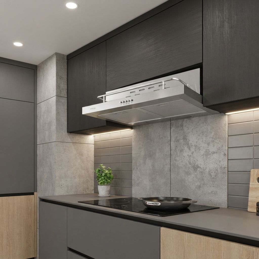 Premium Levella Range Hood With 3-Speeds Stainless Steel, Only Export/NO WARRANTY