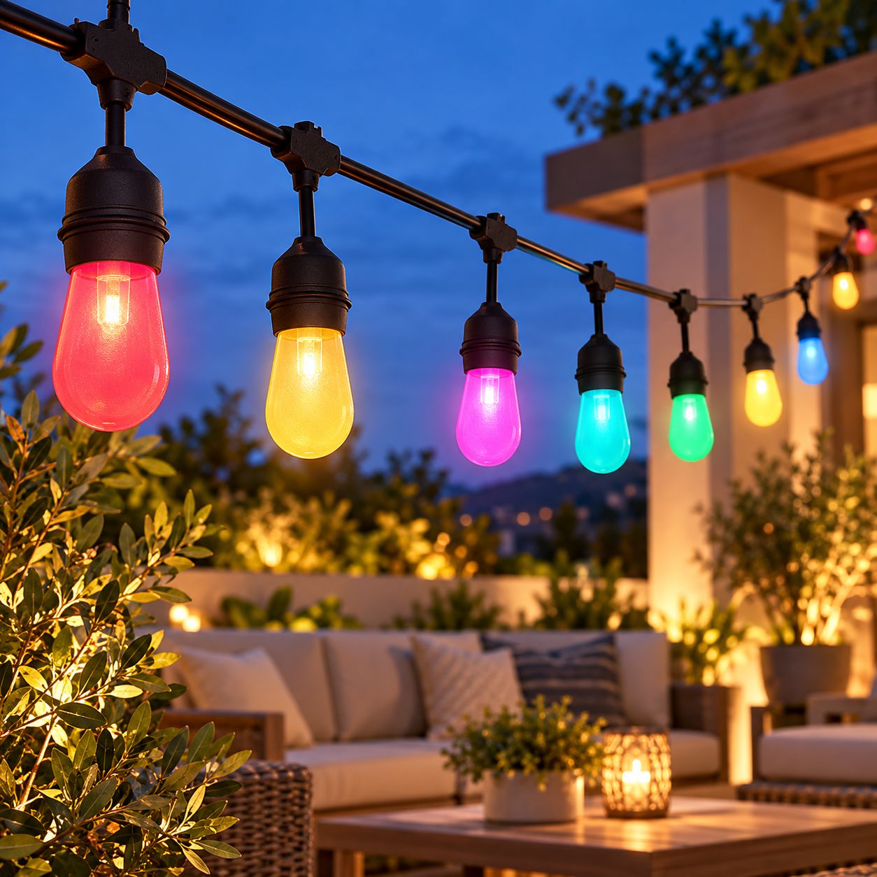 SATCO 24-FT STARFISH LED COLOR-CHANGING LIGHT – SMART RGB LED STRIP LIGHT – MODEL S11272