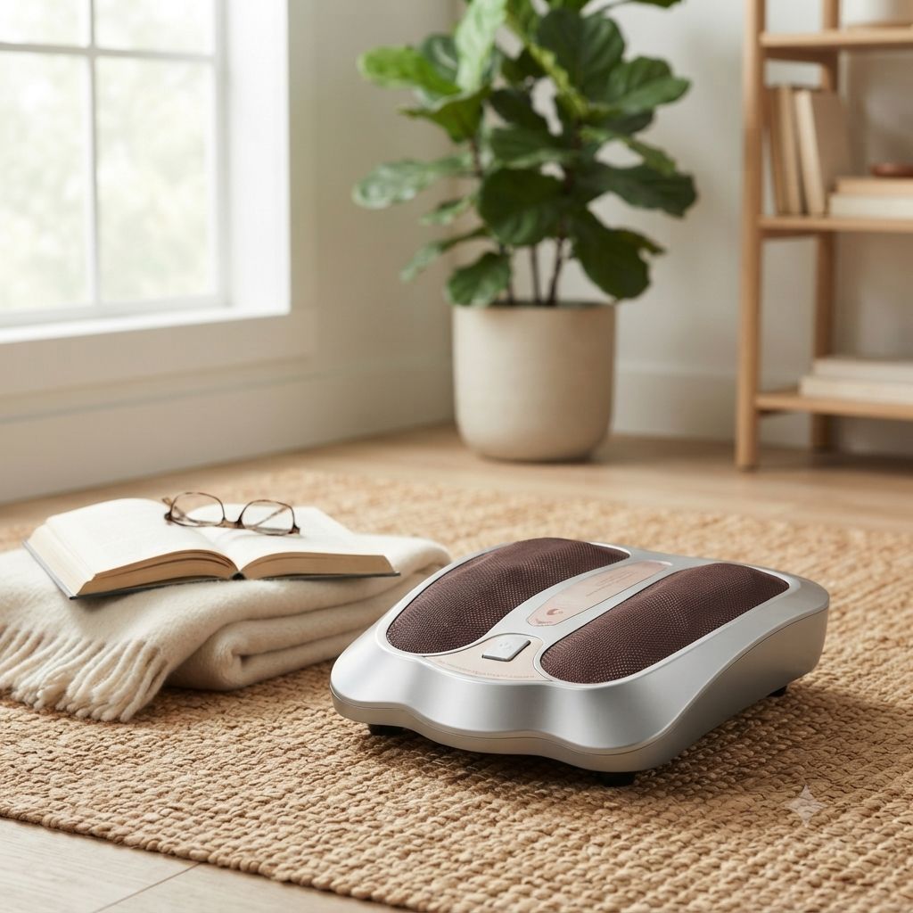 Costway Shiatsu Heated Electric Kneading Foot and Back Massager with Bidirectional Rotating Nodes (HW66863SL)