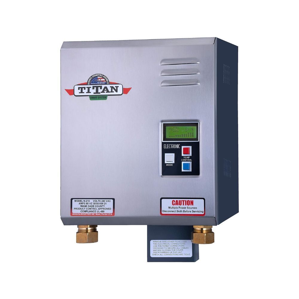 TITAN SCR4 N-180 ELECTRONIC TANKLESS WATER HEATER – 18 KW, 77 AMP, 240V – MODEL N-180