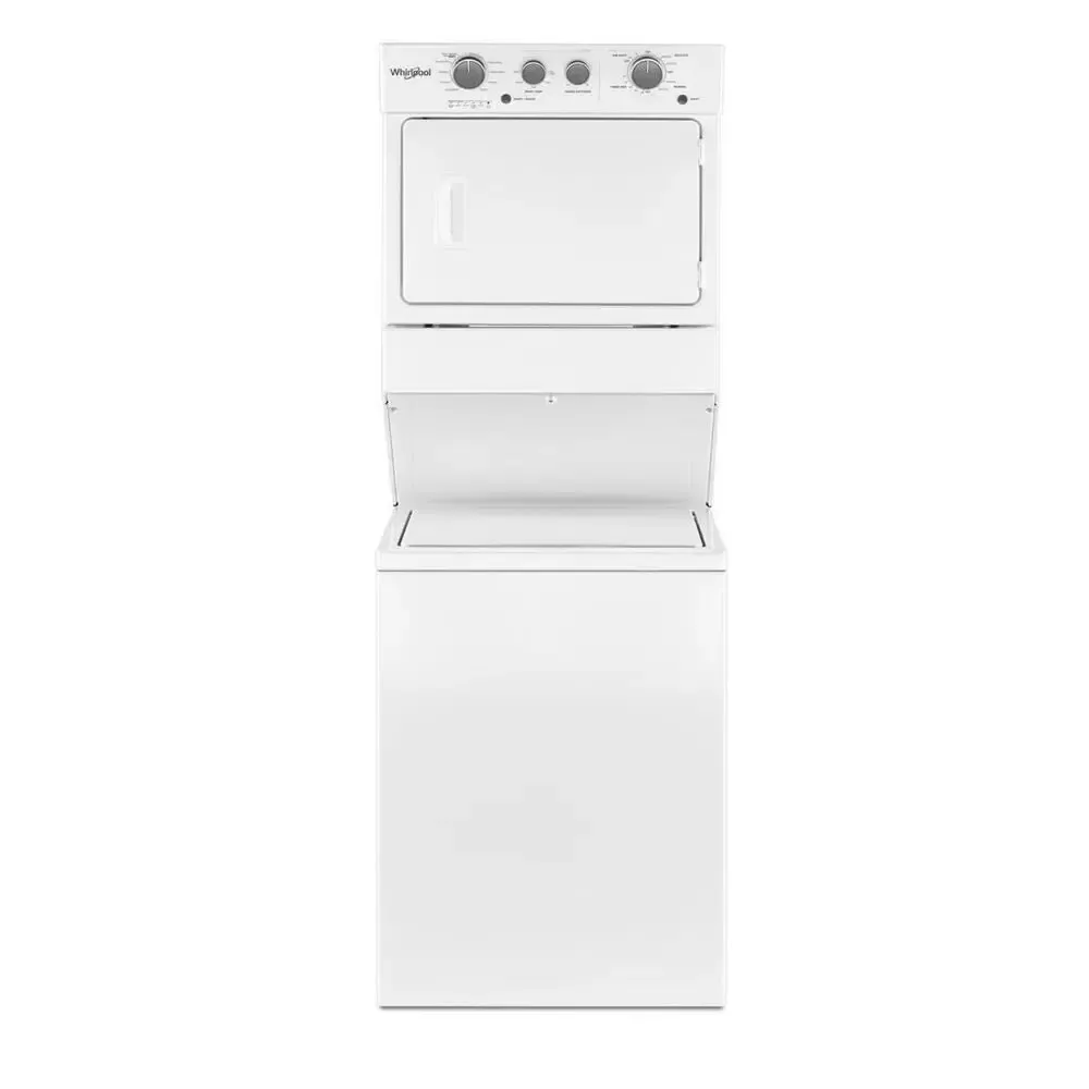 Whirlpool - 3.5 Cu. Ft. Top Load Washer and 5.9 Cu. Ft. Electric Dryer Laundry Center WET4027HW
