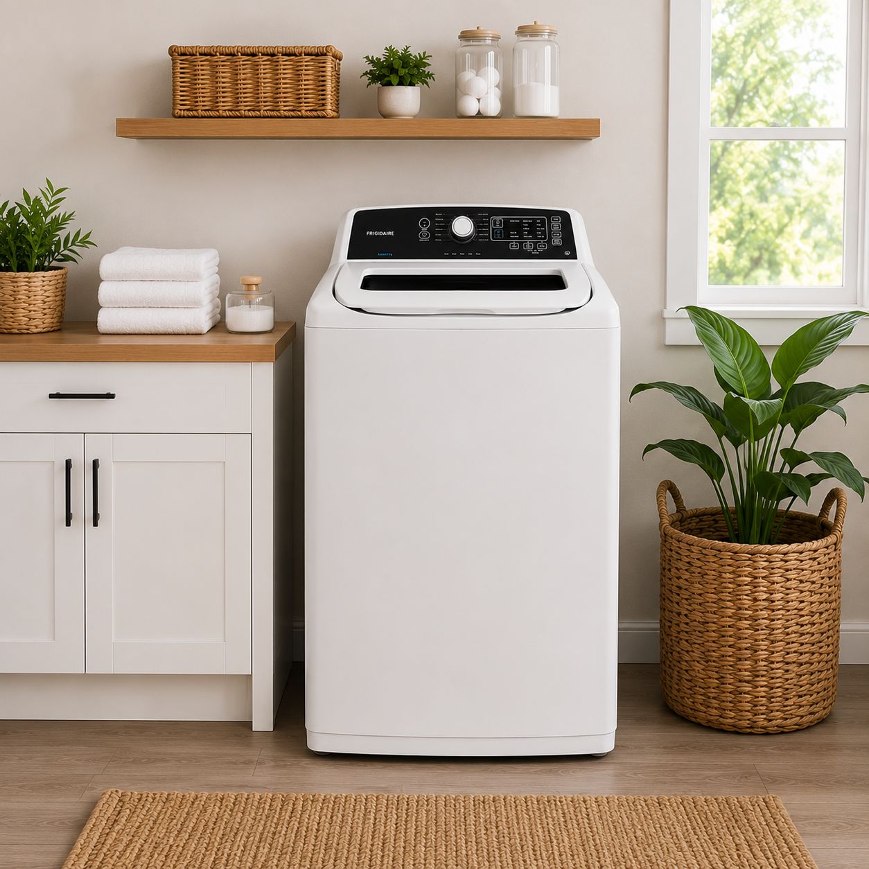 Frigidaire 4.1 CuFt Washing Machine With High Efficiency Top Load