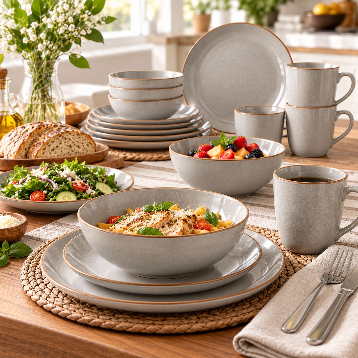 GIBSON 16-PIECE STONEWARE COUPE-SHAPE DINNERWARE SET – MODEL 121401.1_6