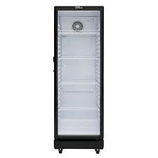 PREMIUM LEVELLA 12 CuFt Single Door Display Refrigerator Black