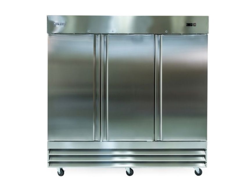 NORPOLE  72 CuFt Commercial Refrigerators 3 Stainless steel