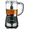 Brentwood 3-Cup Food Processor with Stainless Steel Blades, 200W Motor, Pulse Function, Black (FP-549BK), Color: black