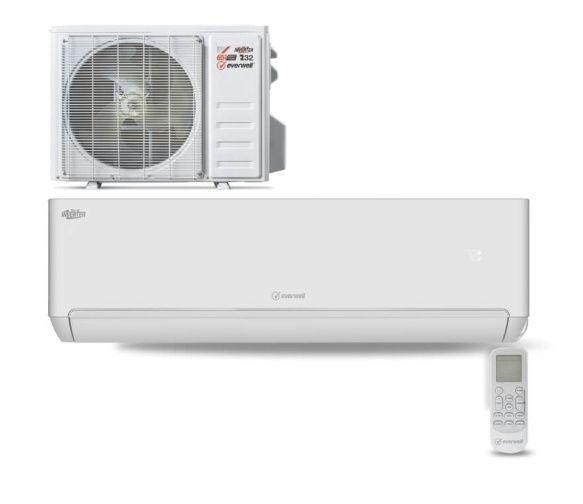 EVERWELL 12000BTU Mini Split Inverter 220V/17 SEER With HEATPUMP &amp;  WIFI R-32