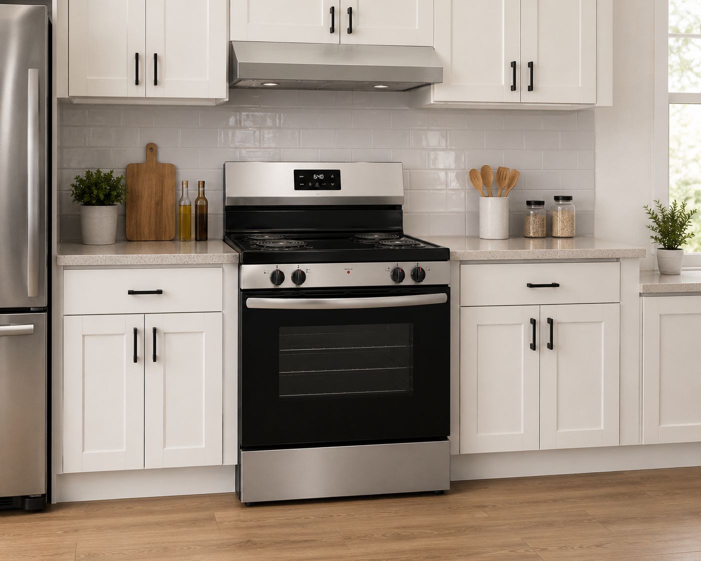 Frigidaire 30' Electric Range with 5.3 CuFt Oven Capacity and Storage Drawer Stainless Steel