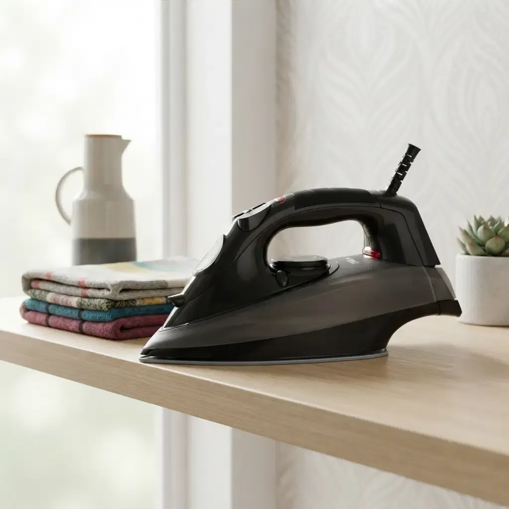 Premium Levella Steam Iron with Stainless Steel Soleplate, Vertical Steam &amp; Self-Cleaning System, 1200W (PIV7187B)