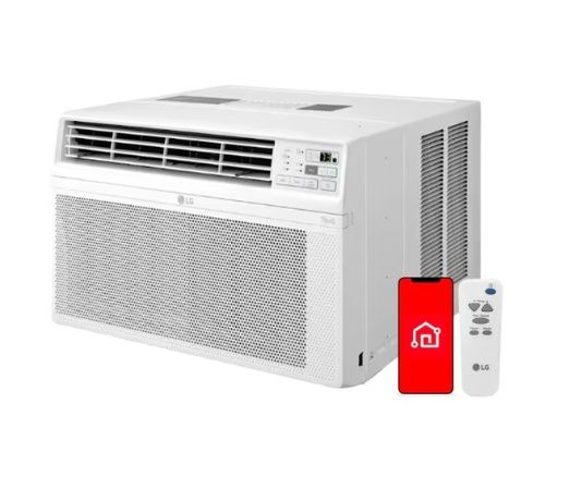 LG 10,000BTU Window Air Conditioner  115V Cools 450 SqFt with Wi-Fi