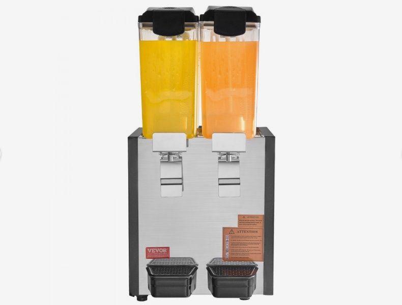 VEVOR Commercial 10L Drink Dispenser with in Stainless Steel