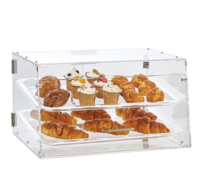 VEVOR  2 Tier Commercial Countertop Bakery Display Case