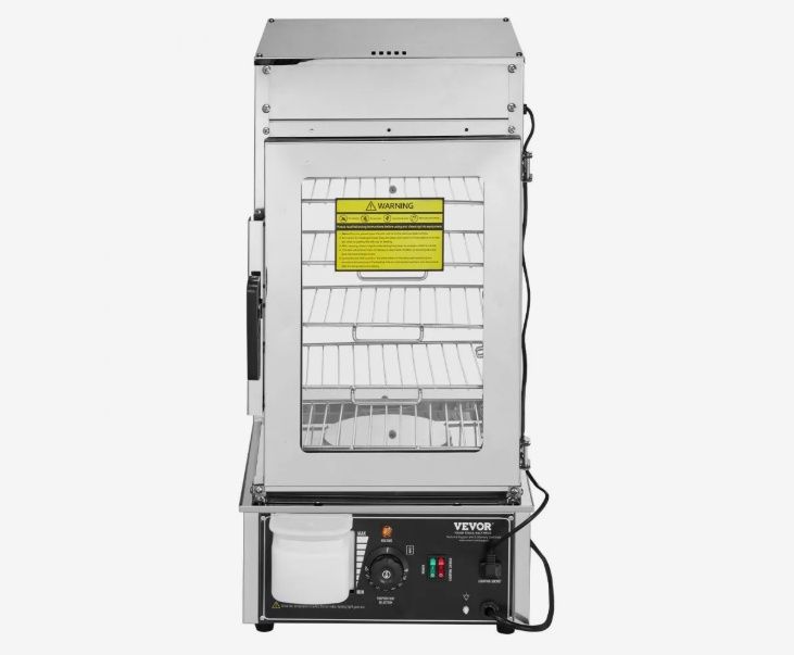 VEVOR Commercial 5-Tier Food Warmer Display in Stainless Steel