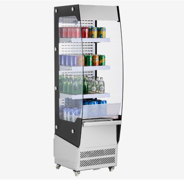 VEVOR 3 Tier Open Air Shelving Commercial Refrigerator