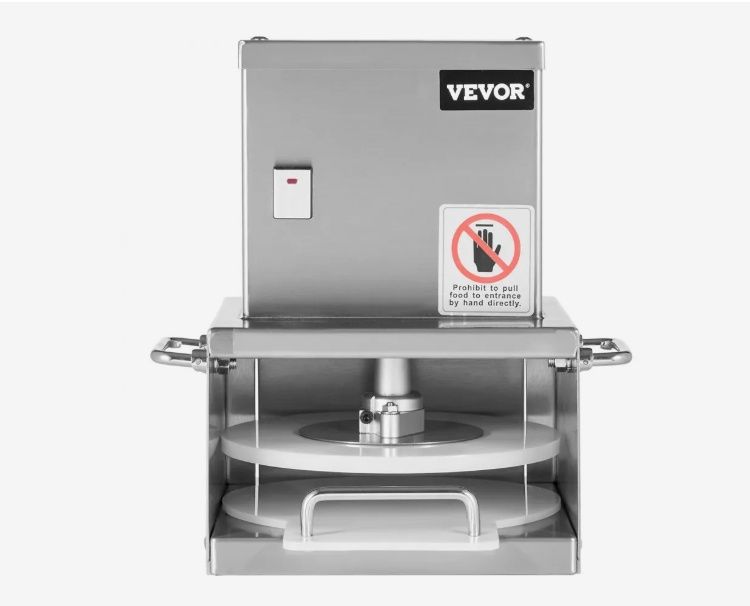 VEVOR Commercial Electric Bread Presser with Adjustable Thickness
