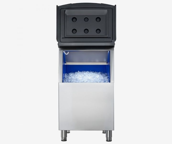 VEVOR Commercial Ice Maker Storage Bin Stainless Steel Ice Storage Bin with Filter