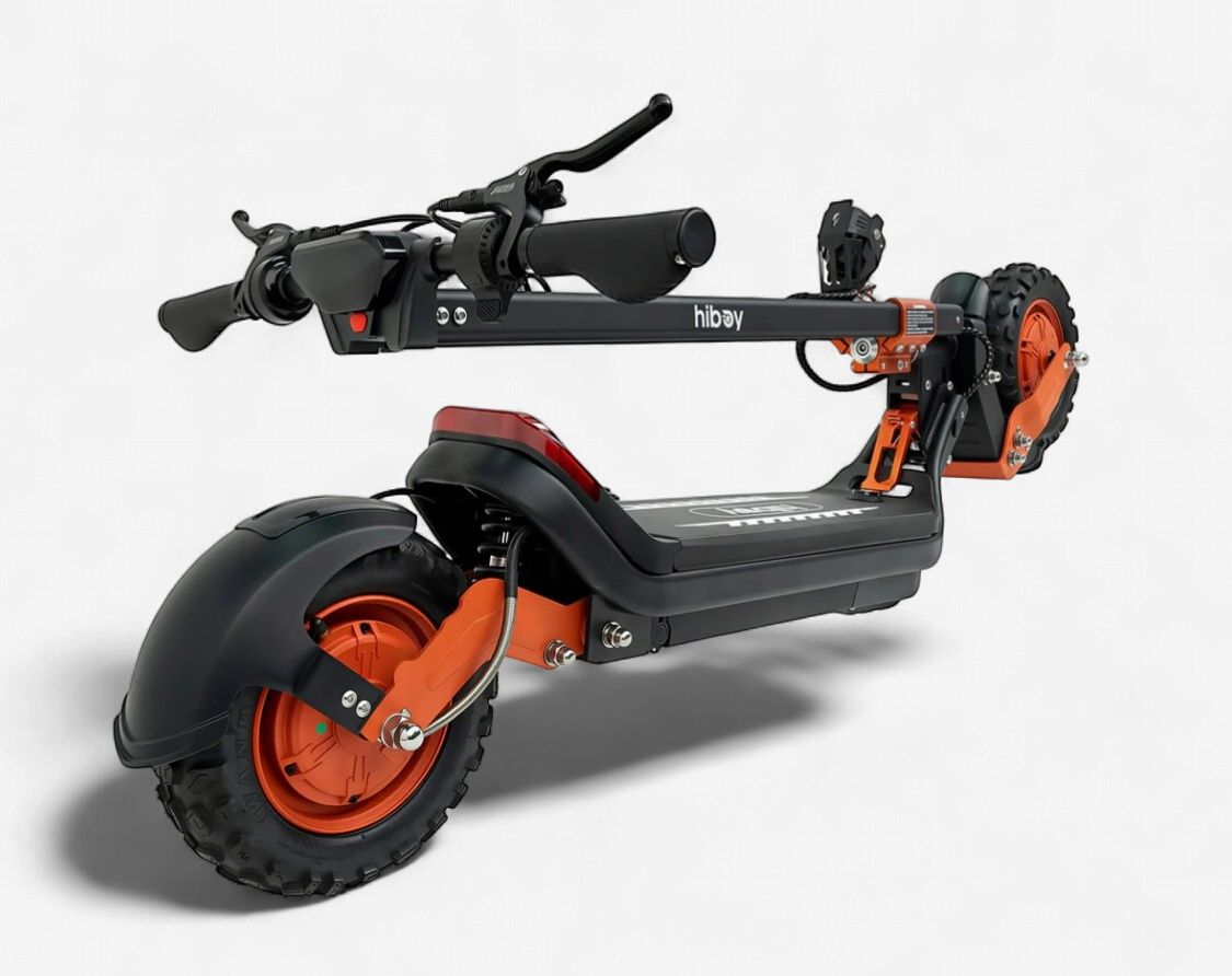 HIBOY DM1 Off-Road Electric Scooter / Warranty covers parts only. Tires are not covered under warranty.