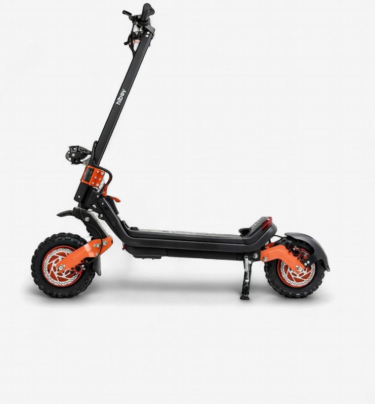 HIBOY DM1 Off-Road Electric Scooter / Warranty covers parts only. Tires are not covered under warranty.