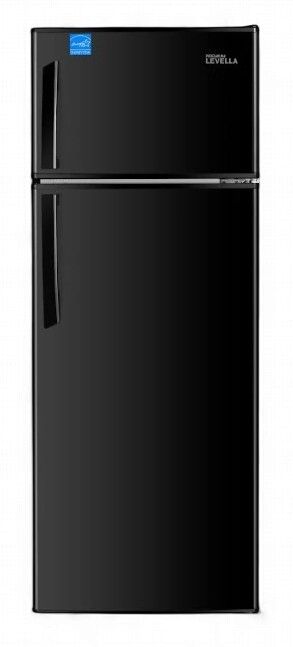 PREMIUM LEVELLA 7.4 CuFt Apartment Refrigerator in Black