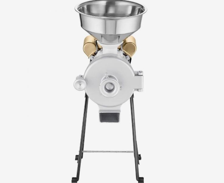 VEVOR Commercial Electric Corn Mill with Funnel &amp; Thickness Adjustable Powder Machine