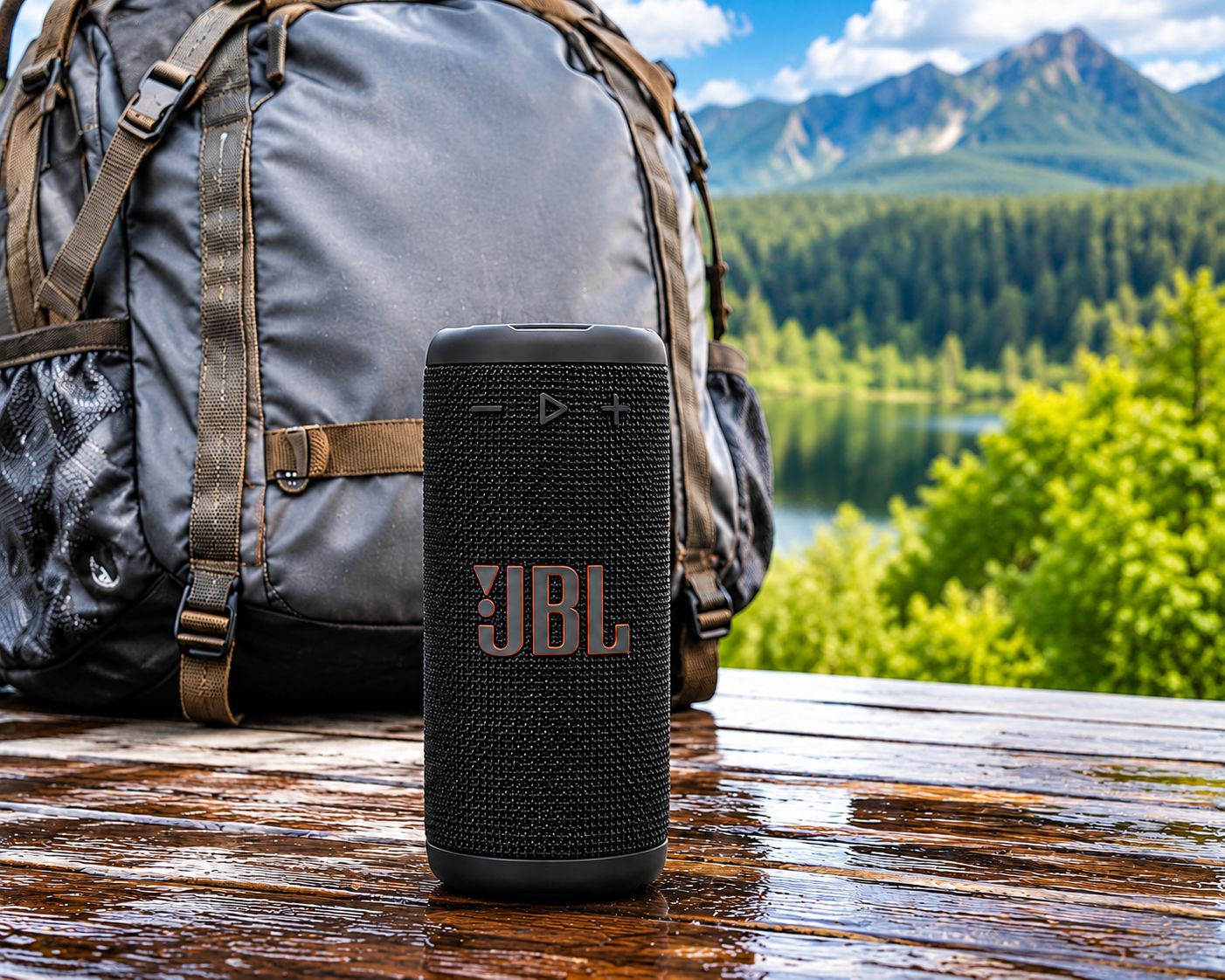 JBL Grip - Compact Bluetooth Speaker  (Black)