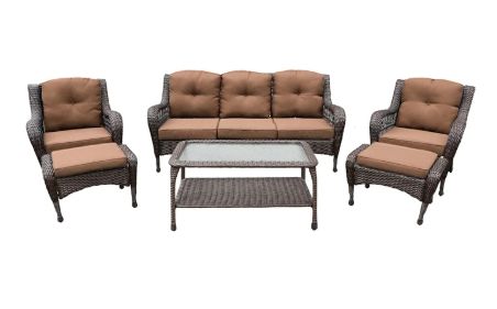 ARCLINE 6 Piece Patio Set - PATIO