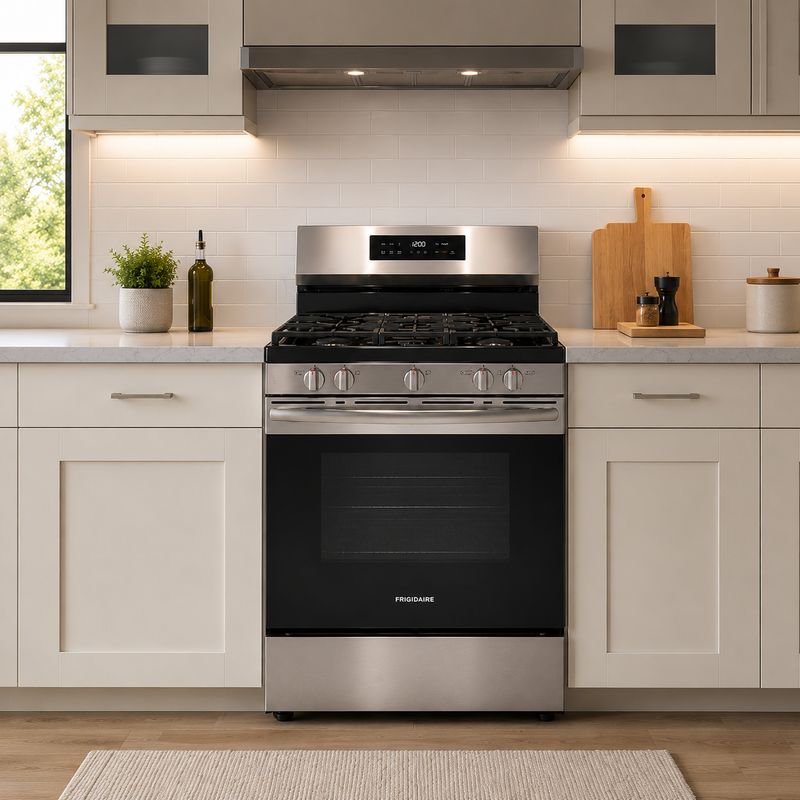 ELECTROLUX 30" 5 Burner Front Control Gas Range