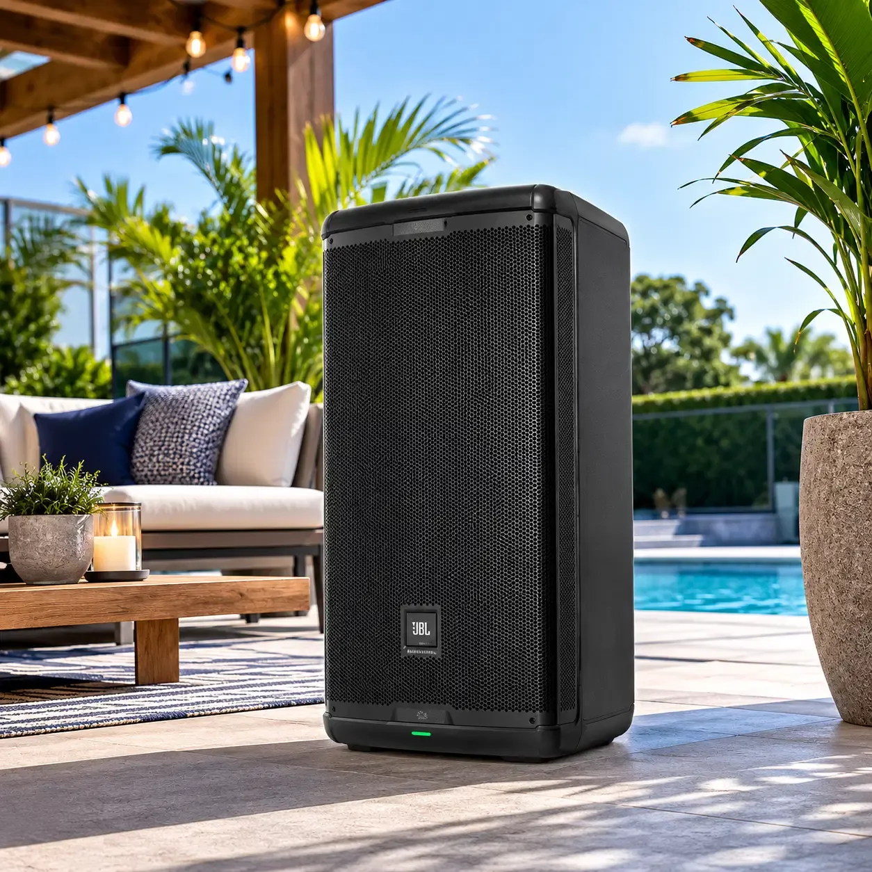 JBL Professional EON715 15" Powered PA Loudspeaker with Bluetooth 5.0, 1300W Peak Power, Built-In Digital Mixer &amp; dbx DSP (EON715)