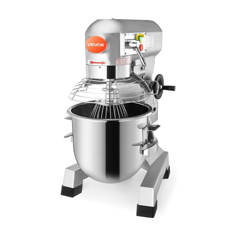 VEVOR 10QT Commercial Mixer with 3 Speeds
