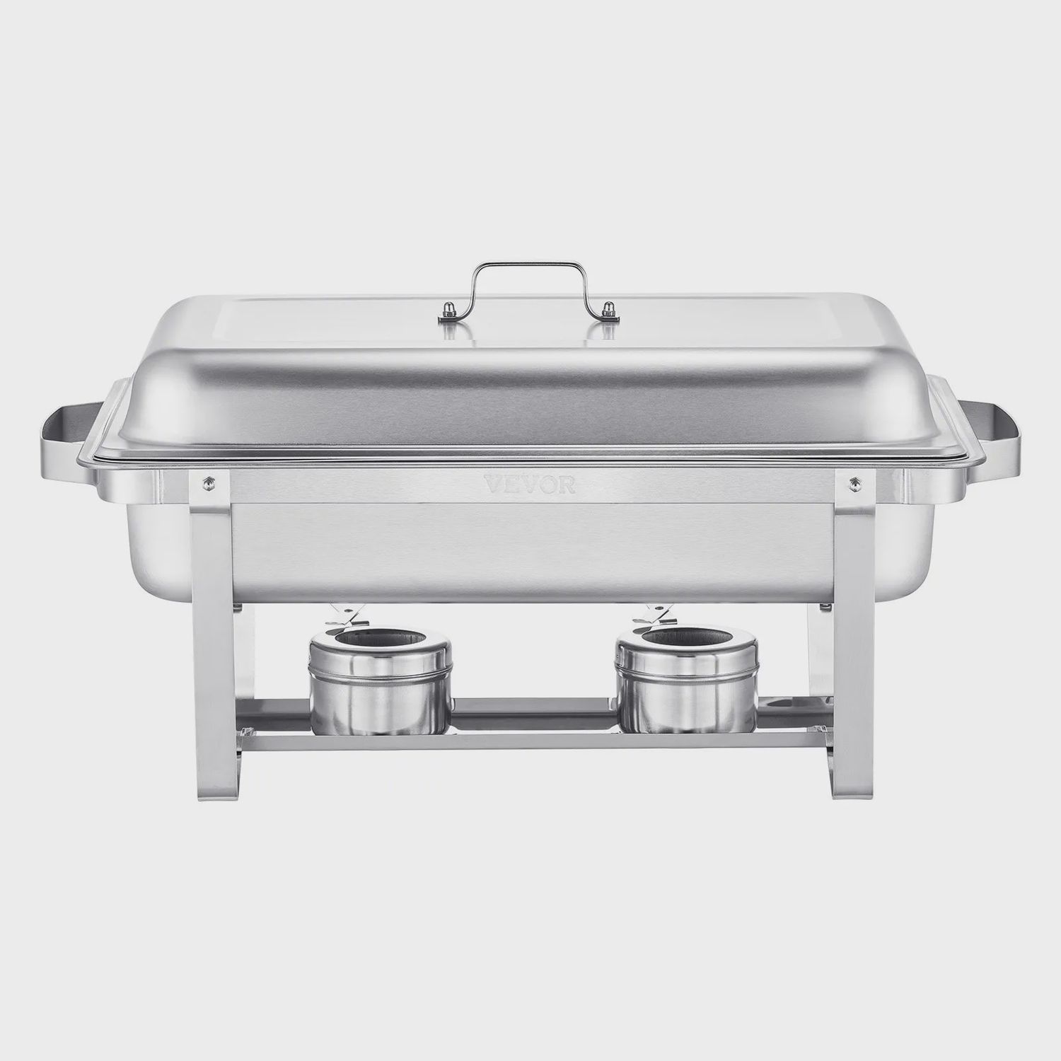 VEVOR 8QT 4 Pack Chafing Dish Buffet Set in Stainless Steel