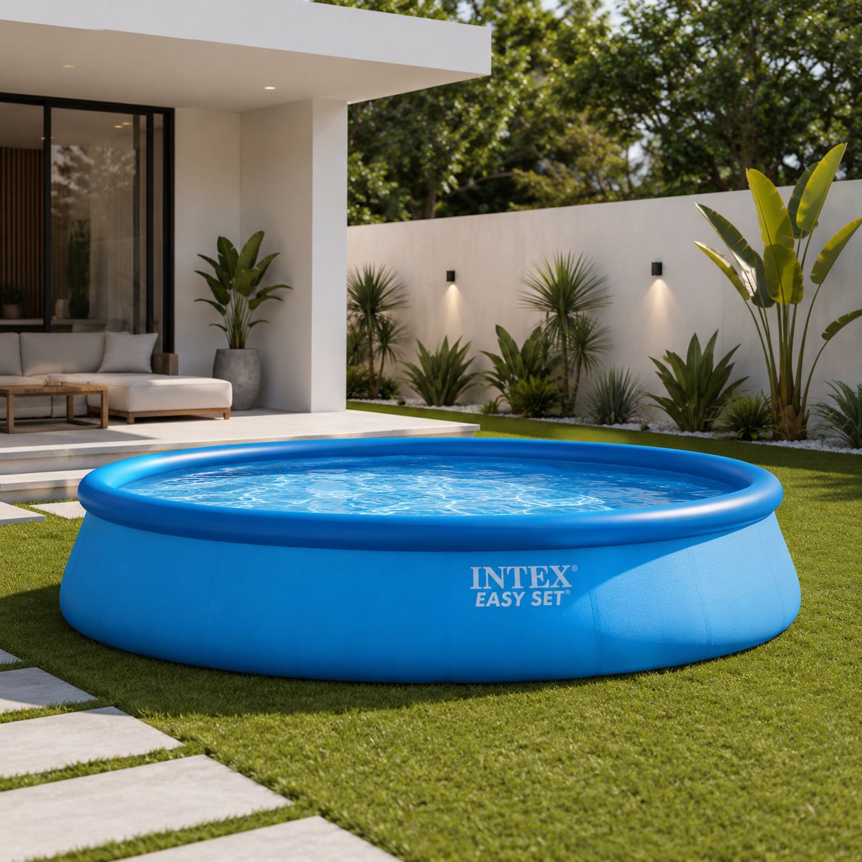 Intex 18FT X 48IN Inflatable Pool Set