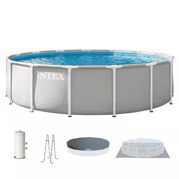 INTEX 15FT X 42IN Prism Frame Pool Set