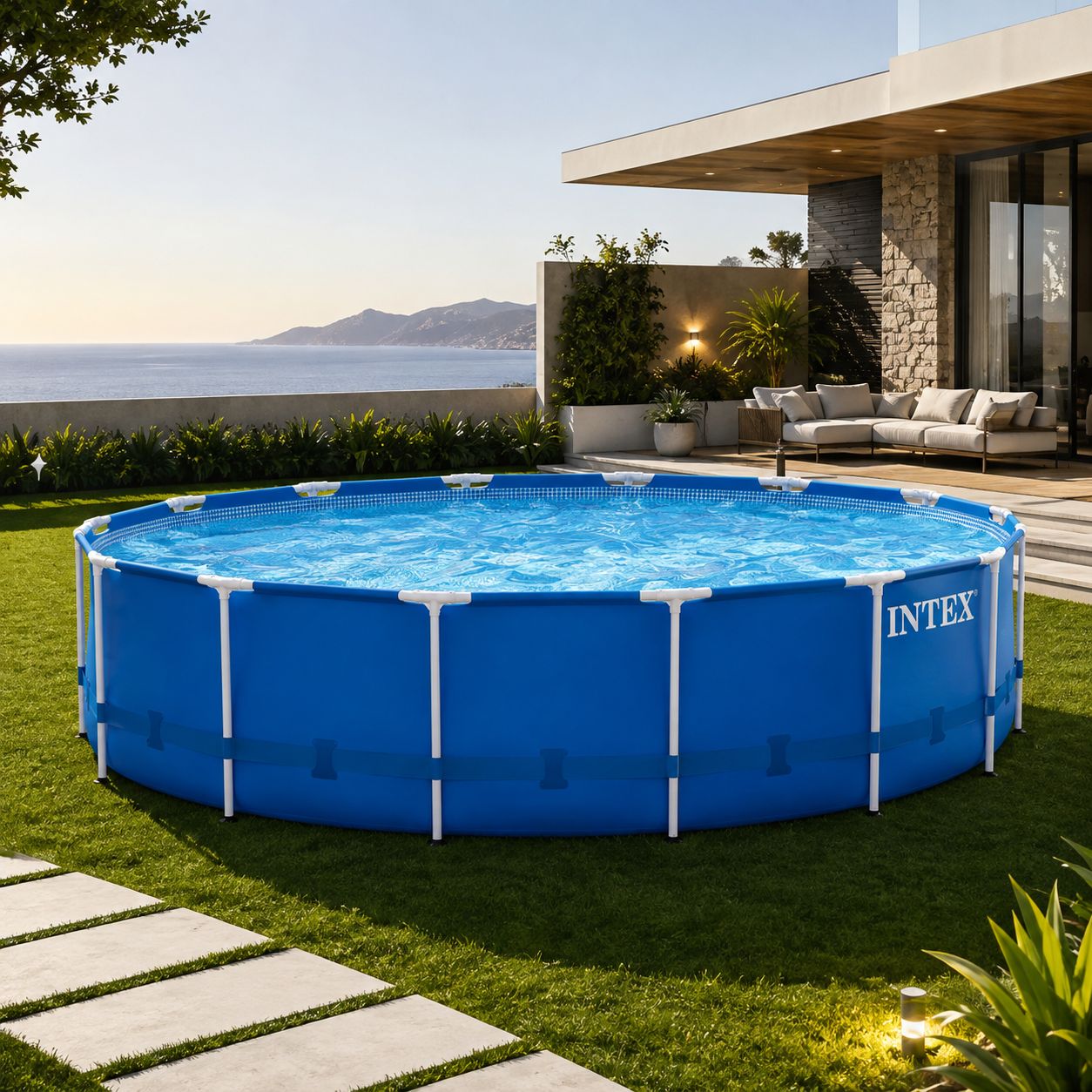 Intex 15FT X 48IN Metal Frame Pool Set