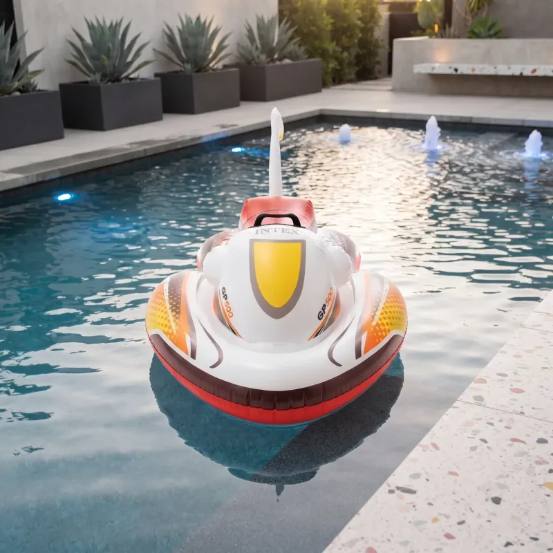 Intex Wave Rider Pool Ride-On - Inflatable Jet Ski-Style Float, Vinyl, Multicolor, Ages 3+ (57520EP)
